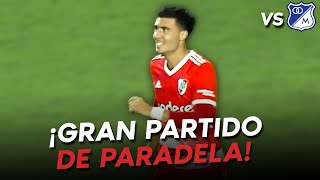 ¡GRAN PARTIDO! José Paradela vs Millonarios | 2023