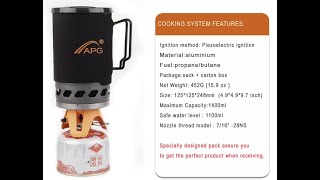 APG Cooking system