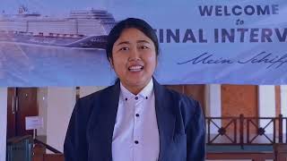 FIRST TIME!!! FINAL INTERVIEW MEIN SCHIFF