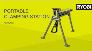 How to Use the RYOBI® Portable Clamping Station [RSTSJ150]