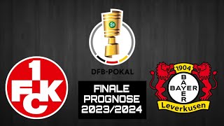 DFB POKAL FINALE 2023/2024 PROGNOSE! / 1. FC Kaiserslautern gegen Bayer Leverkusen