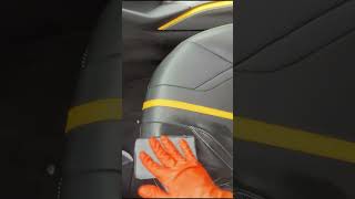 Ferrari Interior Deep Cleaning #detailing #carclean #satisfyingvideo #ferrari #shorts