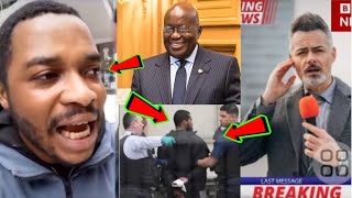 Just In: USA Authorities Str!ke On Twene Jonas Whiles Insult!ng Nana Addo In Public-Full Details