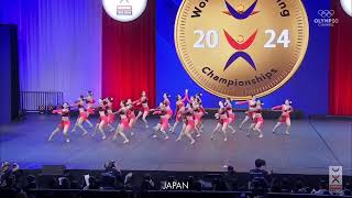 TEAM JAPAN JAZZ 2024 / FINAL ICU Junior World & World Cheerleading Championships