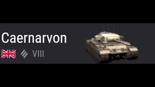 Como jogar de Caernarvon (tutorial Caernarvon  Tier VIII) - World of Tanks Blitz