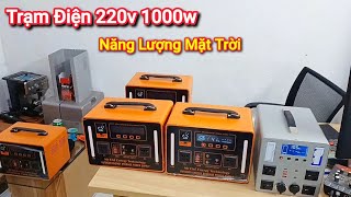 Người Miền Núi có Trạm Điện Năng Lượng Mặt Trời 1000w này không lo thiếu điện nữa luôn