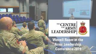 Centre for Army Leadership Conference 2019 summary video