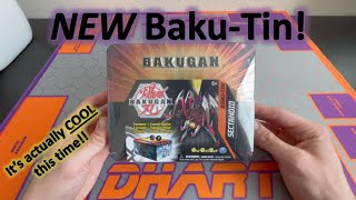 NEW Bakugan Baku-Tin | Darkus Sectanoid & Mystery Bakugan!