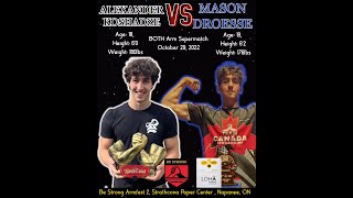 Be Strong ArmFest 2 Live | Mason vs Alexander | Freedom tourny