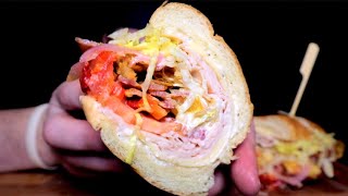 AN ULTIMATE TURKEY SUB SANDWICH