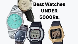 Best Watches Under 5000Rs. | தமிழ் | The Brand Dude | Budget Watches | Tamil