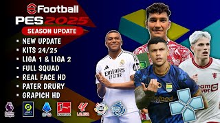 DOWNLOAD EFOOTBALL™ 25 PPSSPP EROPA & LIGA INDONESIA, FULL UPDATE