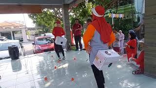 Lomba Mengeluarkan Bola Dari Kardus Dalam Rangka Memperingati Hari RI ke 79 RT 4 RW 3 Kandangan Sby