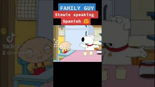 Stewie speaking Spanish😂 #shorts