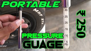 portable pen type tyre air pressure guage for all vehicles|PSI air pressure guage meter|RK CREATIONS