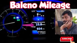 Baleno Mileage