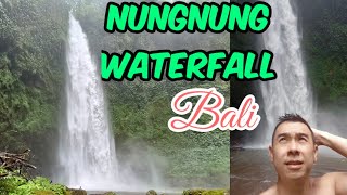 Salah satu yang terindah, Nung Nung Waterfall, Bali