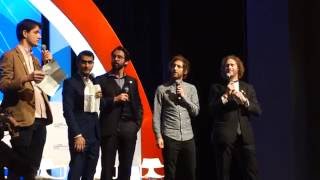 The cast of HBO Silicon Valley kick off the Global Entrepreneurial Summit for Obama