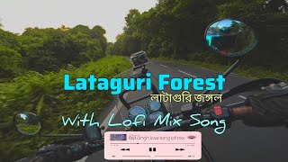 সুন্দর লাটাগুরি | chalsa to Lataguri | Nature Ride With Lofi Music #lofimusic #himalayan #forest