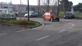 Primo test stabilita'  citroen dyane