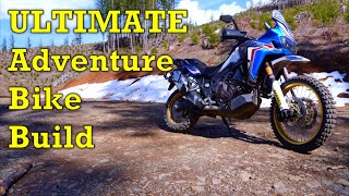 My ULTIMATE Adventure Bike Build : Africa Twin Setup 2023