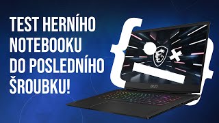 Neuvěříš, co zvládne tenhle herní noťas | MSI GS77 Stealth s grafikou GeForce RTX | GEEKAtor