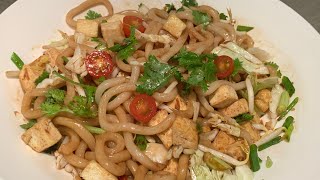 Udon noodle salad