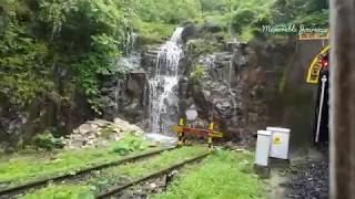 Ukshi Railway station and waterfall at tunnel entrance | Scene 27