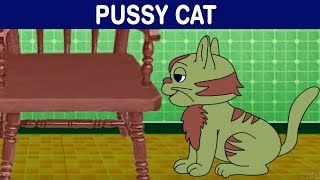 Animated Nursery Rhymes | Two Little Dicky Birds | Pussy Cat | Quixot Kids