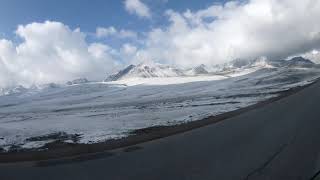 Kirgistan motocyklem - w drodze na Pamir Road