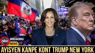 gwo mobilizasyon kont Trump nan New York | Kamala nan gwo pwoblèm | eleksyon yo an danje