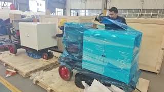 Shotcrete machine delivery