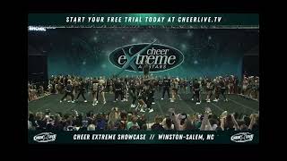 Cheer Extreme Code Black Showcase 2024