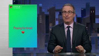 John Oliver Talks about the Start of the War in the Middle East on Last Week Tonight HD