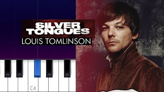 Louis Tomlinson - Silver Tongues  | Piano Tutorial