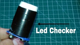 How to make a led checker very easily to make by electronic channel