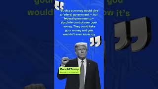 Trump's Stance on CBDCs #crypto #trump