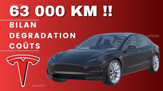 TESLA MODEL 3, LE BILAN DES 60 000 KM !!