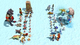 GREEK Team vs NORSE Team - Age of Mythology Retold