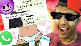 CANTADAS INFALÍVEIS DO WHATSAPP! CANTADAS #5