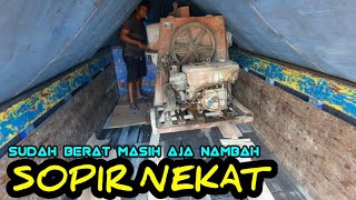 TRUK LINTAS RASA TAMBANG | Relakah kamu muat beginian ???