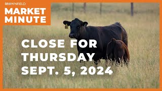 Cattle futures fell Thursday | Closing Market Minute