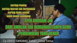 Sering pusing,dada sesak,Amarah tak terkendali || Efek khodam jin