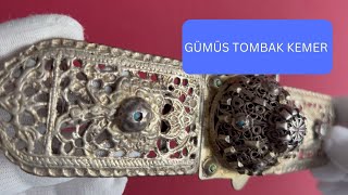 GÜMÜŞ TOMBAK KEMER