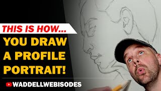 THIS IS HOW to Draw a Profile Portrait!