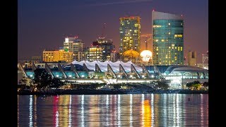 Super Blue Blood Moon Rise Over San Diego - January 31, 2018 Timelapse