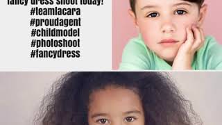 Hope Laird and Theona have a great time at their fancy dress shoot today!
#teamlacara #proudagent #…