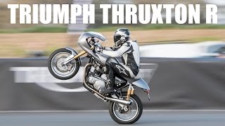 Triumph Thruxton R Review - So Many Wheelies!