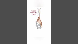 Caratlane Latest Diamond Pendant #DAILYWEAR #JEWELLERY #tanishq #SHORTS #STATUS #TRENDING #VIRAL #4k