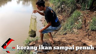 BANYAK PEMANCING RAMAI RAMAI SERBU SUNGAI CISADANE